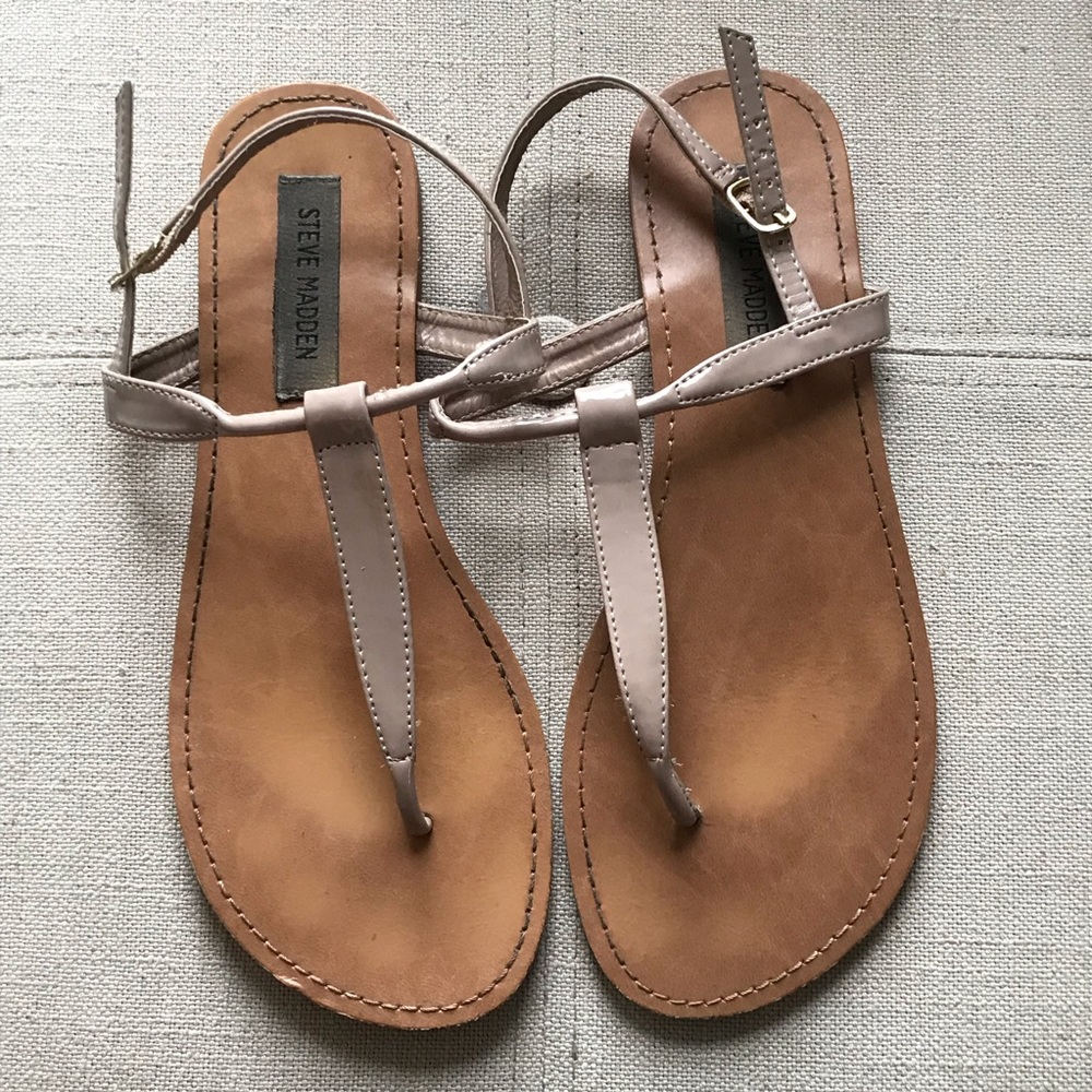 2 for $15 - Steve Madden Nude/Pink Sandals GUC